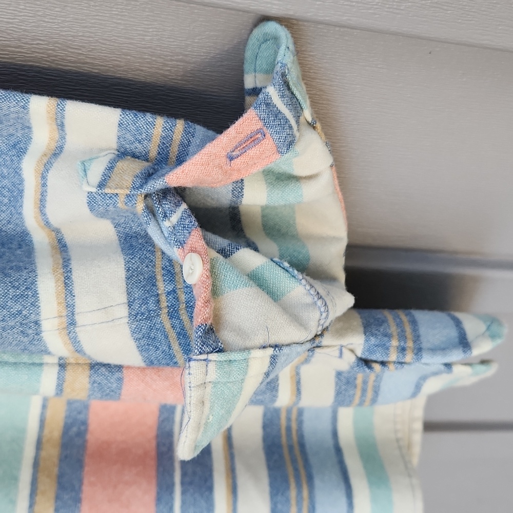 Pendleton Multicolor Striped Button Down Shirt - image 6